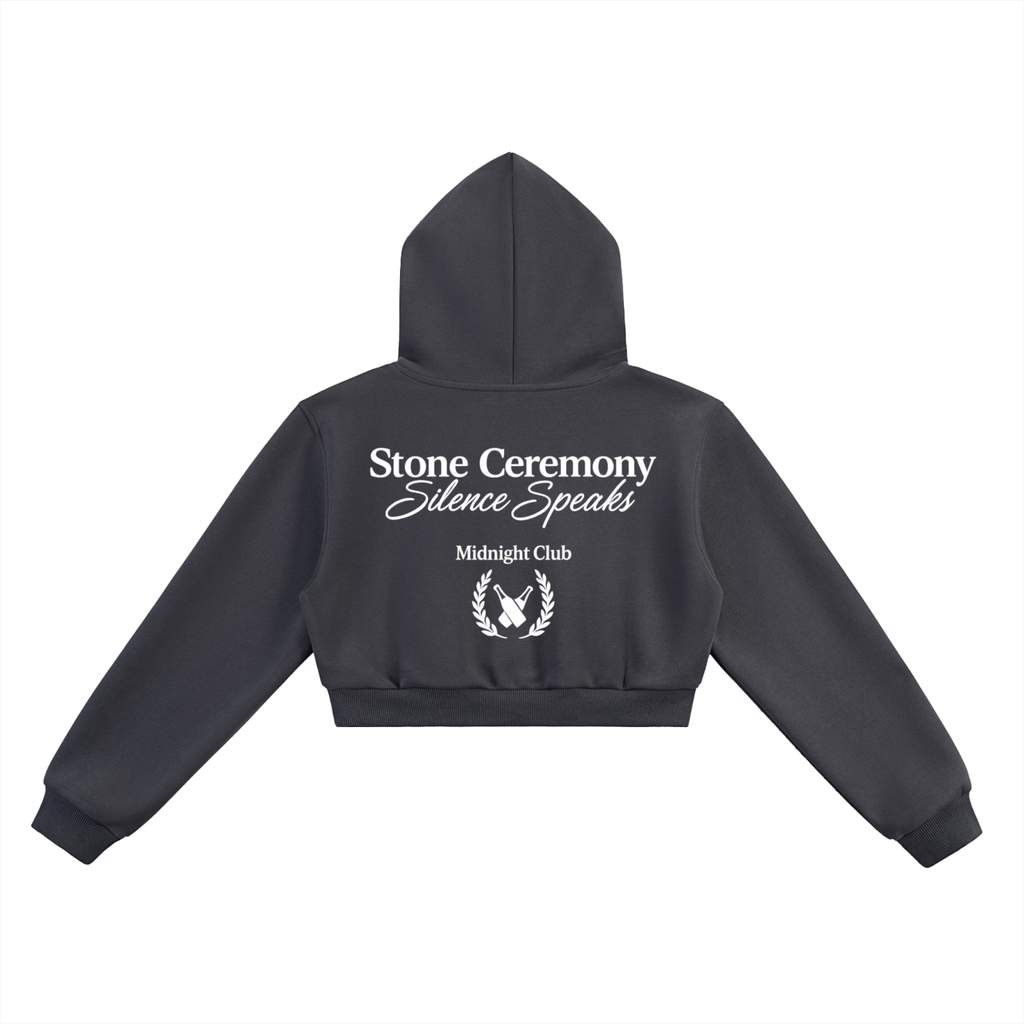 Essential Cropped Hoodie