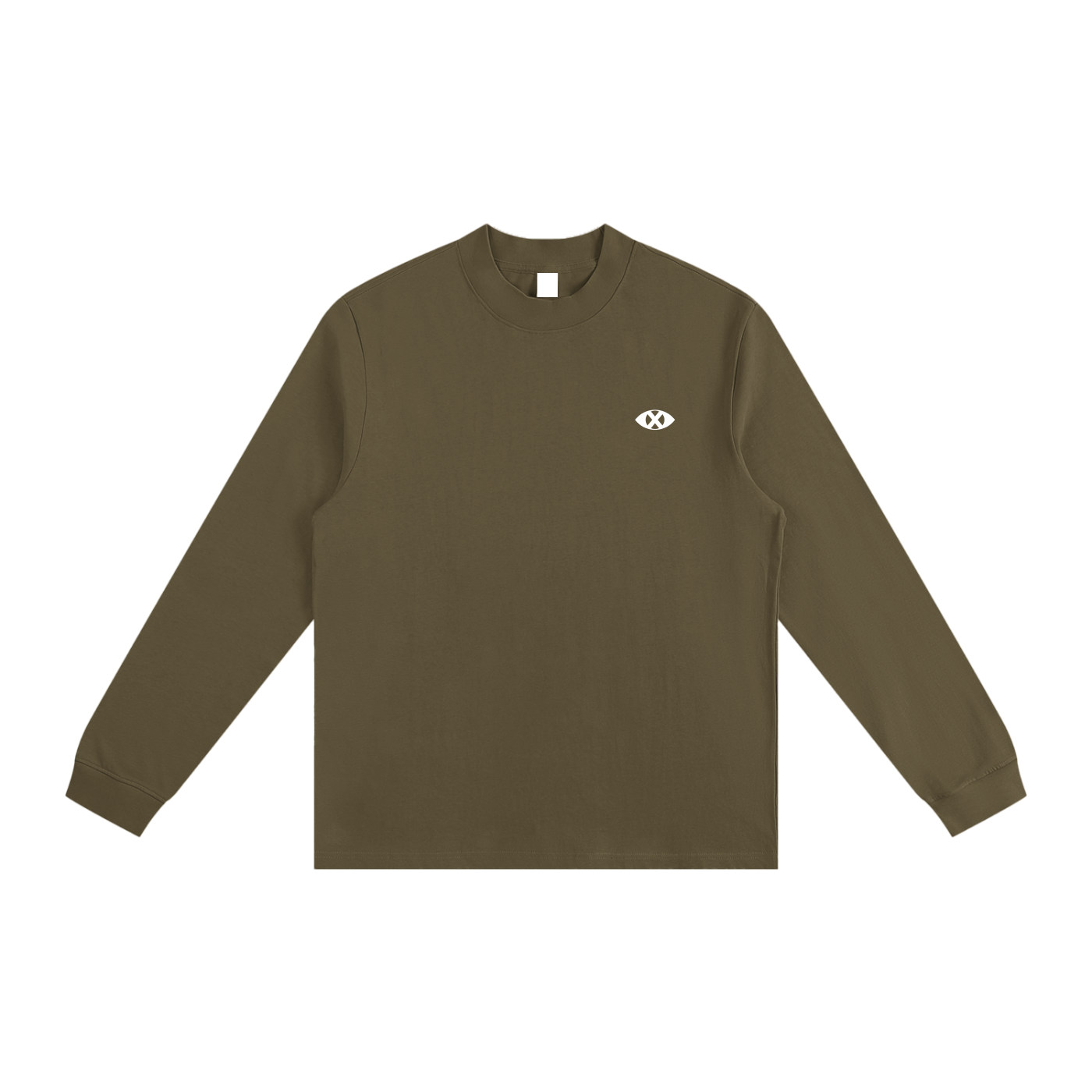 Essential Non-Shrink Mock Neck Sweatshirt