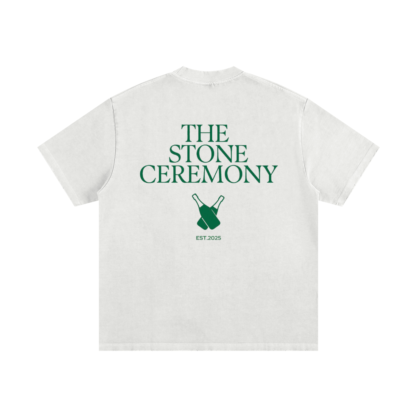 Heavyweight Vintage Washed Frayed T-Shirt