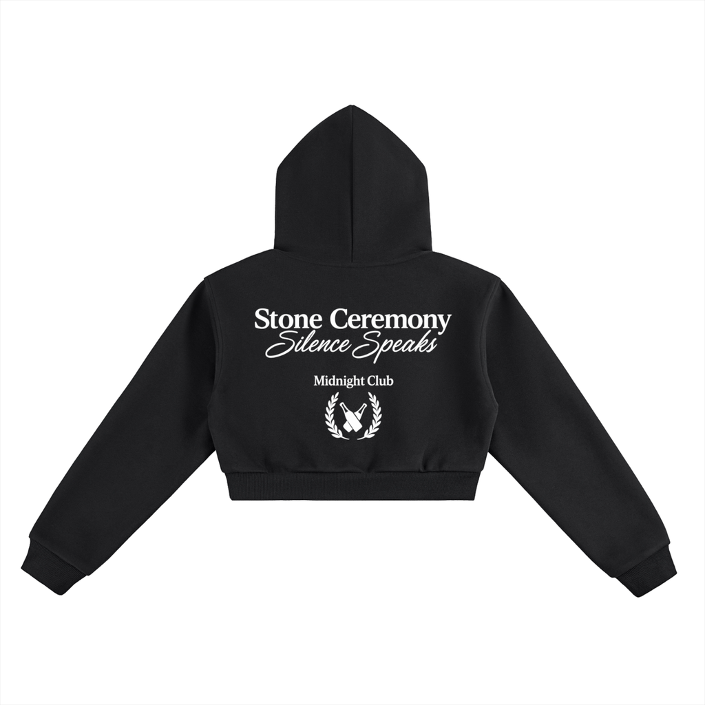 Essential Cropped Hoodie