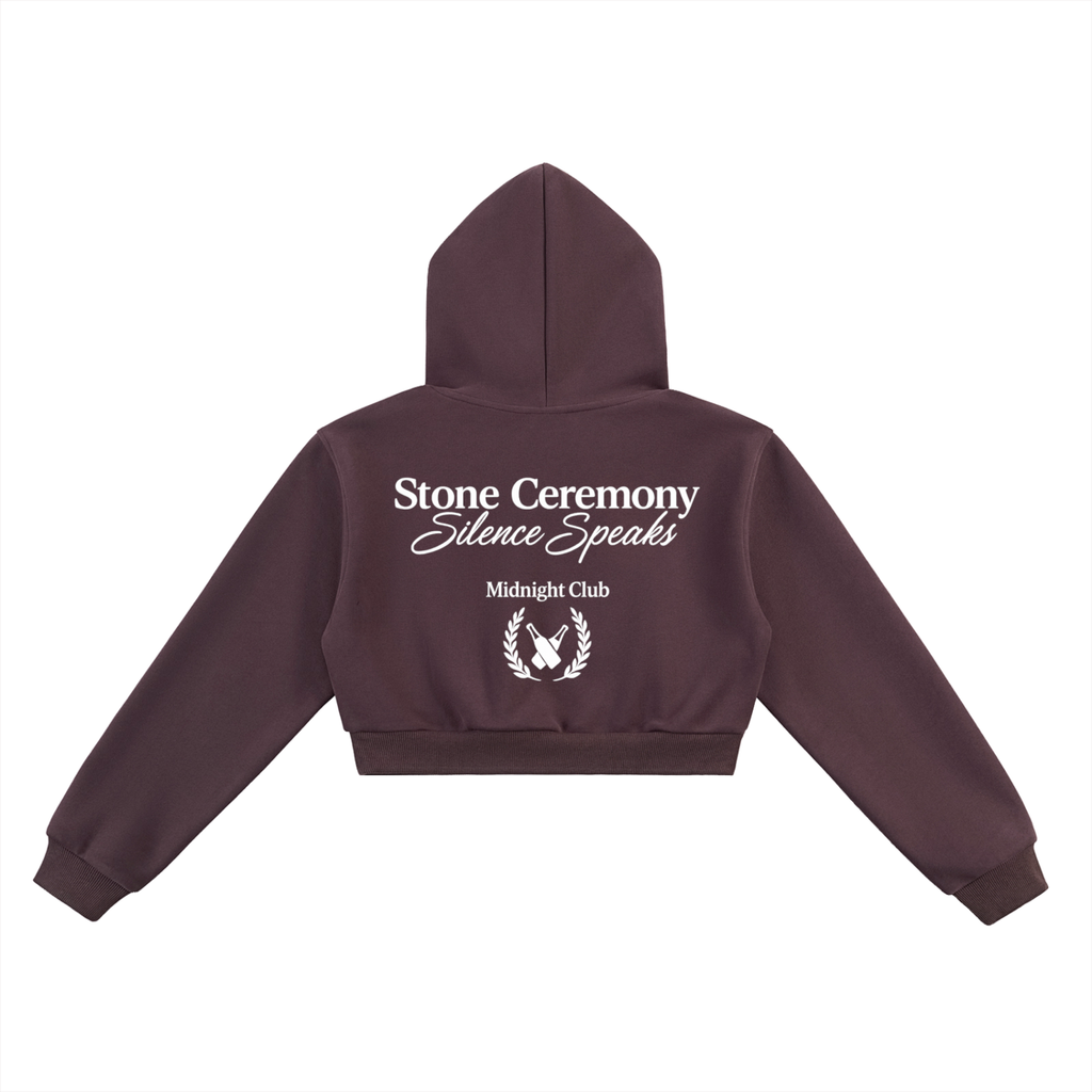 Essential Cropped Hoodie